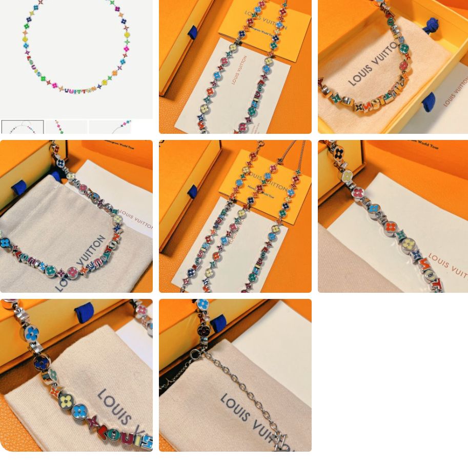 Silver Big Party Necklace and Bracelet Set